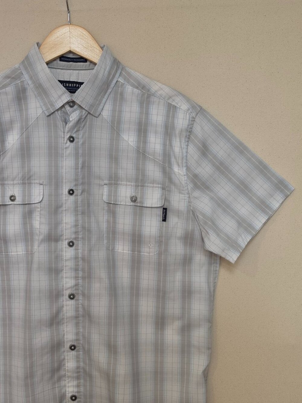 Fish Hippie Migration Tech Shirt M